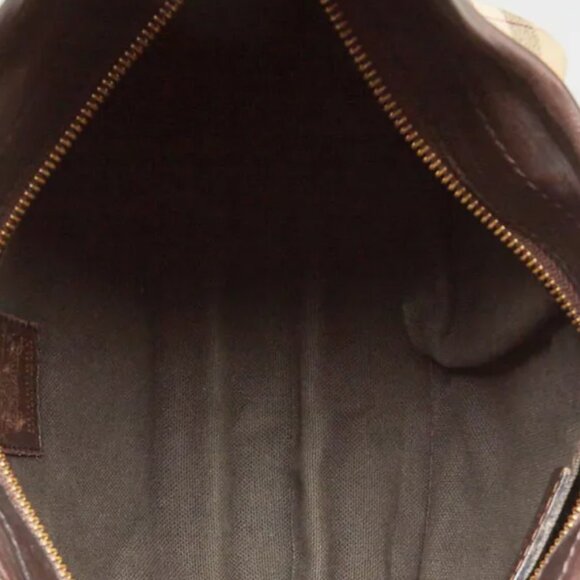 BURBERRY Classic Haymarket Check Brooklyn Hobo Shoulder Bag - Picture 4 of 7